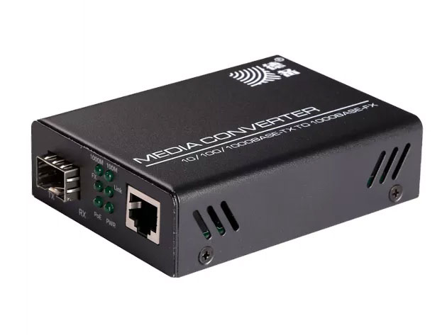 德备  DB100W-GE-25-T/R 千兆POE光纤收发器 