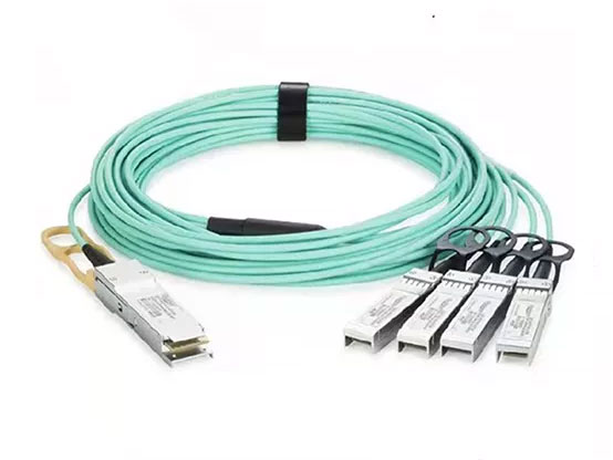 德备 40G QSFP+转10G SFP+ AOC线缆