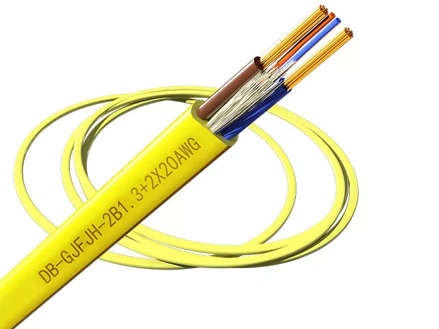 德备  DB-GJFJH-2B1.3+2X20AWG  一体式光电复合缆可供定制