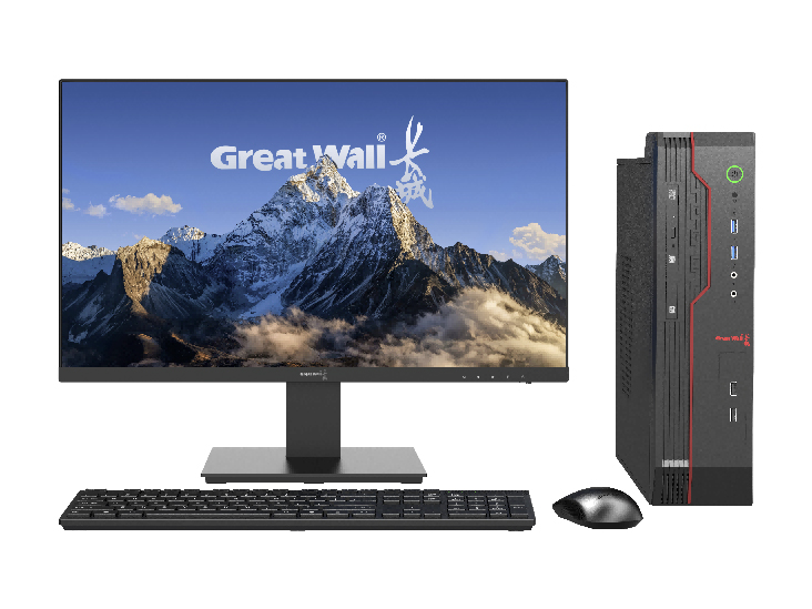 长城（Great Wall）国产信创台式机电脑 世恒TD120C2 兆芯KX-U6780A 